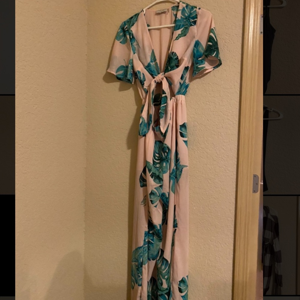 Floral jumper from a small boutique